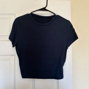 Classic Navy Blue Women's Top